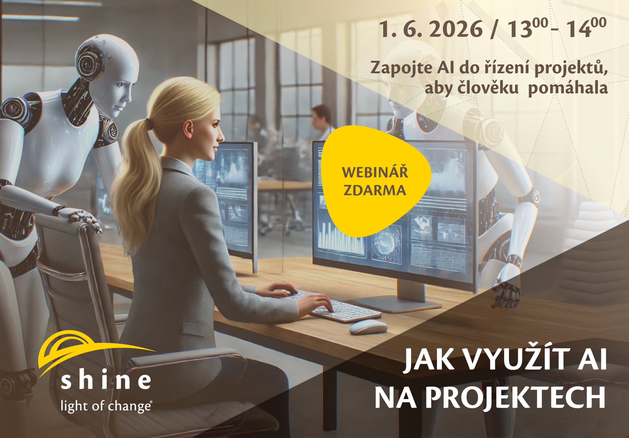 ZDARMA Webinář: Jak využít AI na projektech